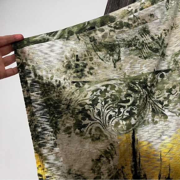 Chico's Travelers Collection Floral Cape Poncho L/XL Coastal Grandma Fairy - Picture 3 of 9